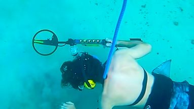 Treasure hunting with Nemo underwater