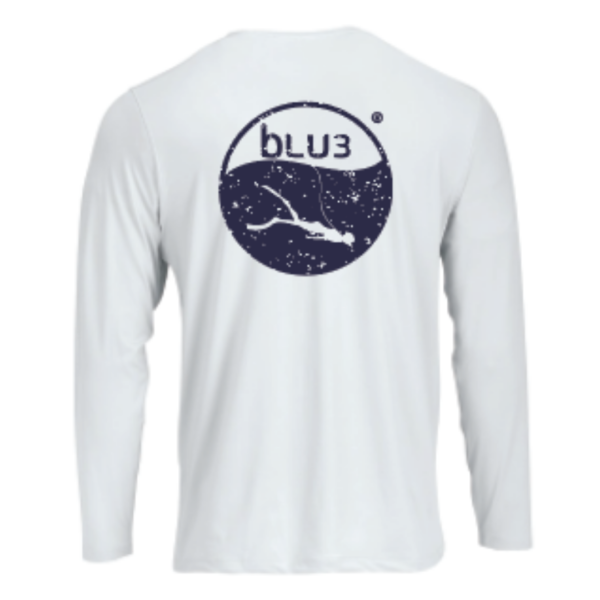 BLU3 Repreve Long Sleeve Performance Shirts Back