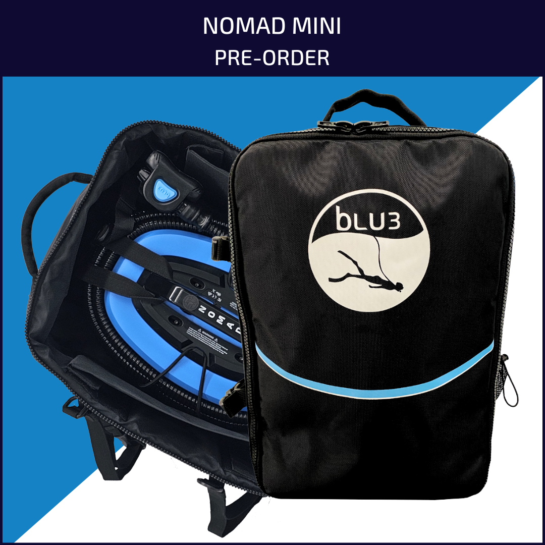 ironie klinker Hysterisch BLU3 Nomad Mini Tankless Dive System. Nomad Mini Dive System | Buy the Nomad  Mini Scuba Diving System from BLU3