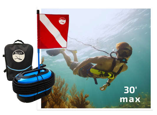 Diver exploring underwater with the Nomad tankless dive system