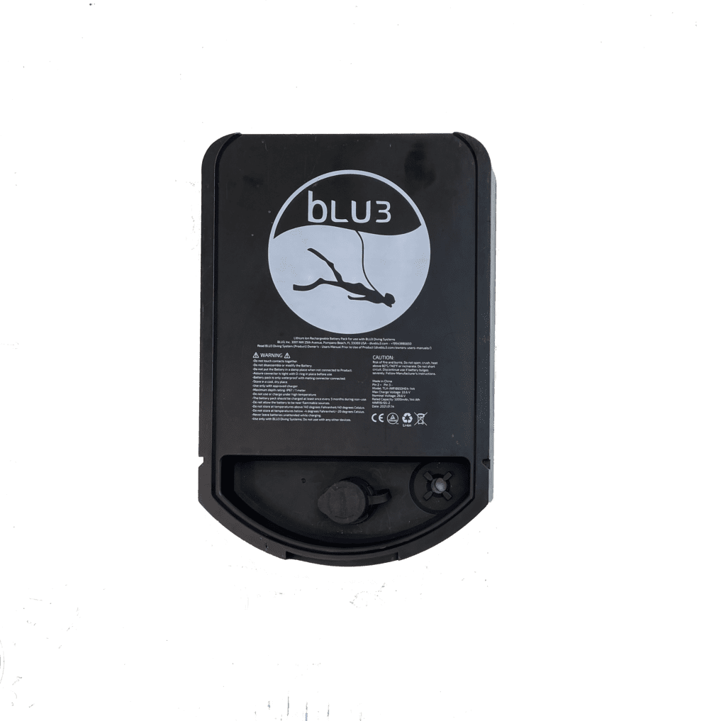 Battery pack for Nomad tankless diving system.